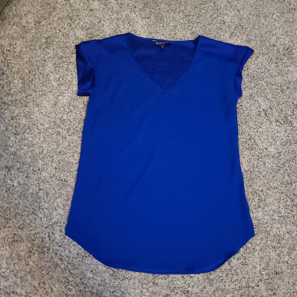 Express Royal Blue Shirt